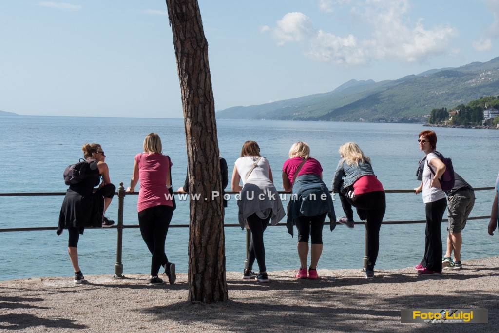 Foto Luigi Opatija, Grad Opatija, TZ grada Opatije, Gorovo, 4. Festival nordijskog hodanja 2016
